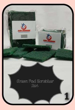 GREEN PAD SCRUBBER (3*4)