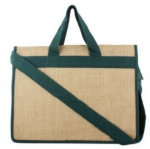 Jute Conference Laptop And Office Bag With Handle