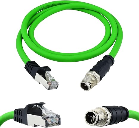 8-Core X Type Male M12 To RJ45