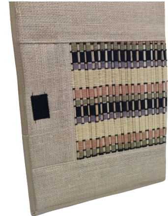 Handmade Jute Folder With Flap